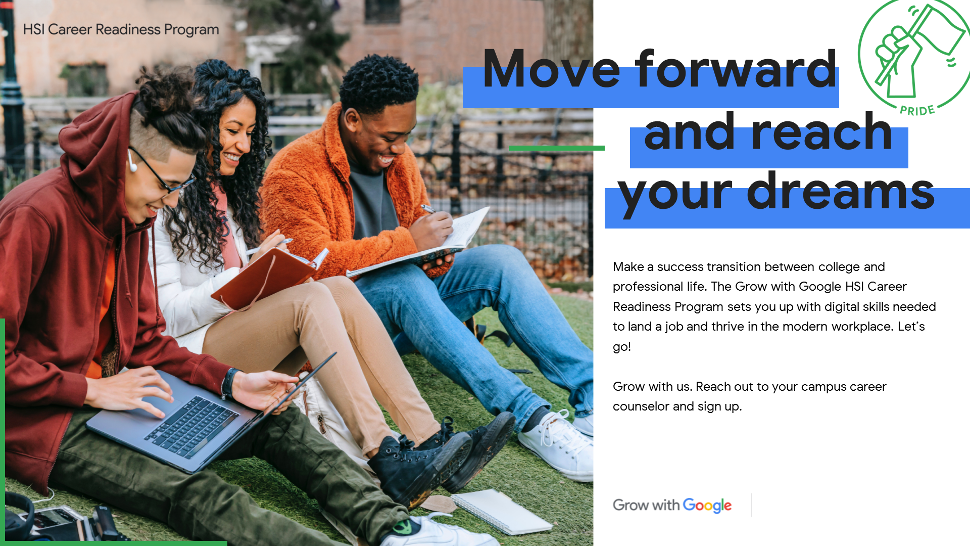 Grow with Google Career Readiness Program : Google