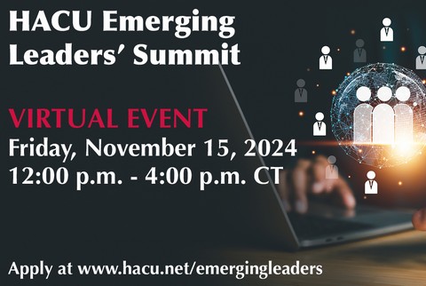 HACU accepting applications for virtual Emerging Leaders’ Summit, Nov. 15, 2024